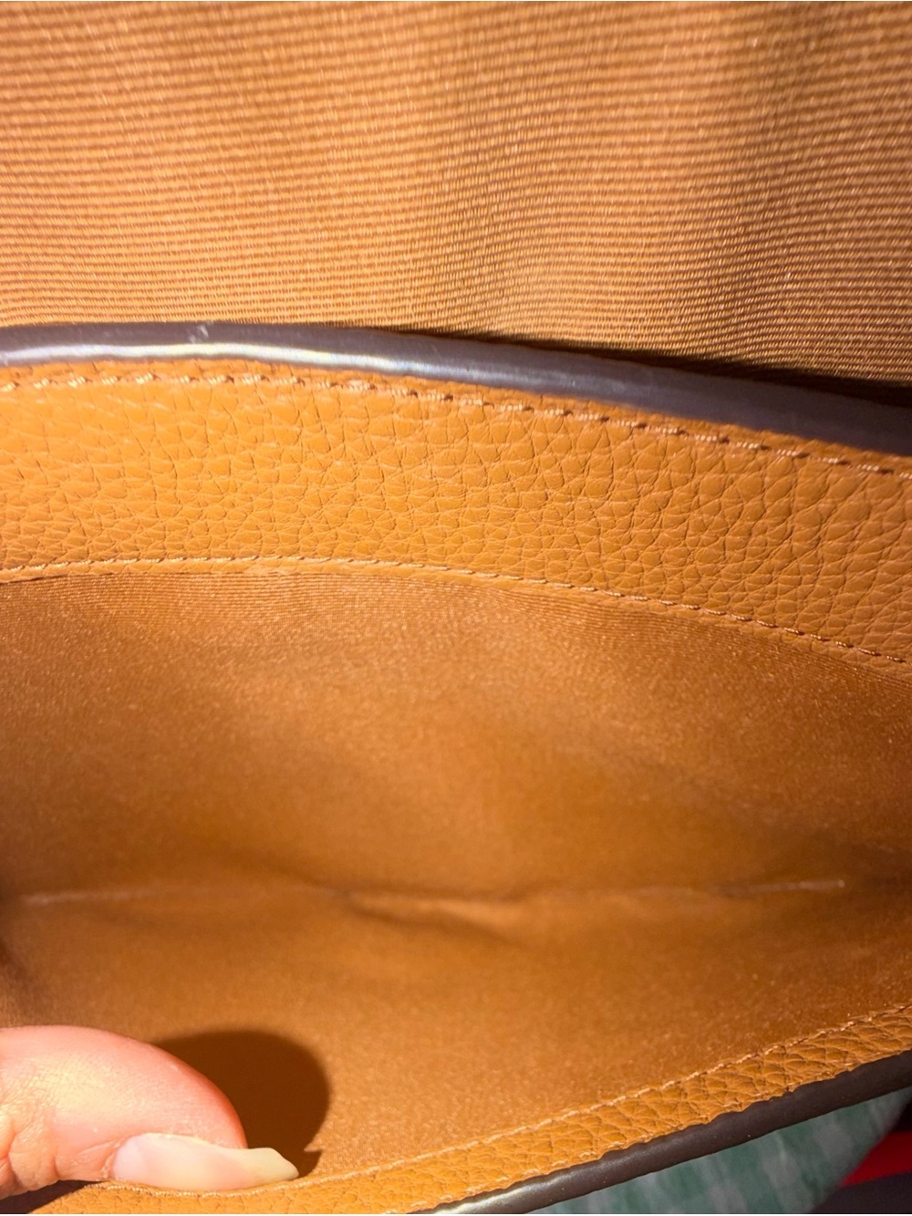 Coach Jes Light Saddle Brown Messenger Bag - Picture 10 of 13